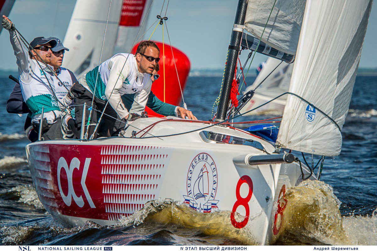 В Пскове завершился четвертый этап высшего дивизиона Национальной парусной лиги