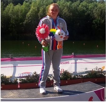 Анастасия Важинская завоевала золото Европейских юношеских олимпийских игр в Венгрии