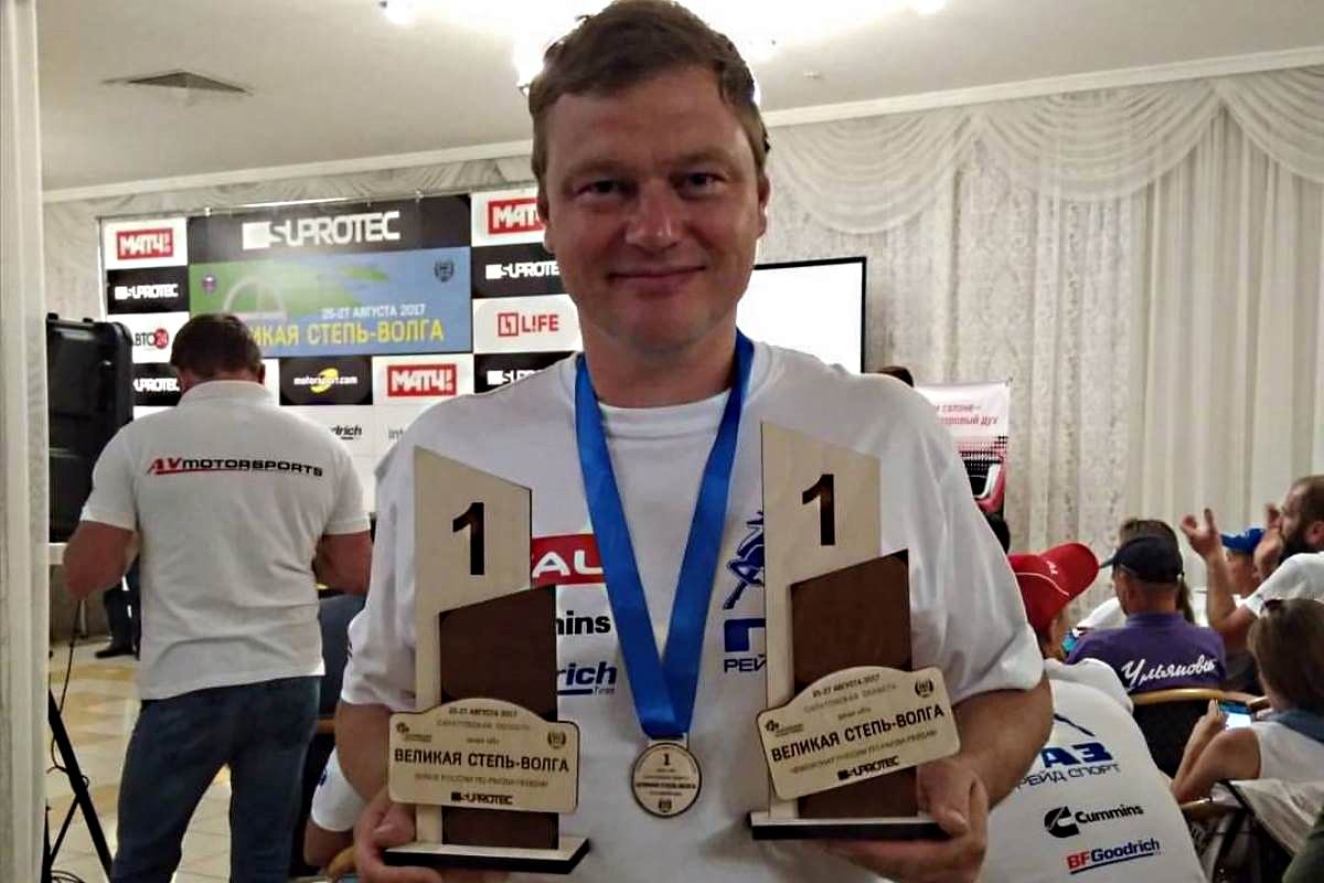 Экипаж Евгения Павлова стал победителем ралли-рейда «Великая степь – Волга-2017»