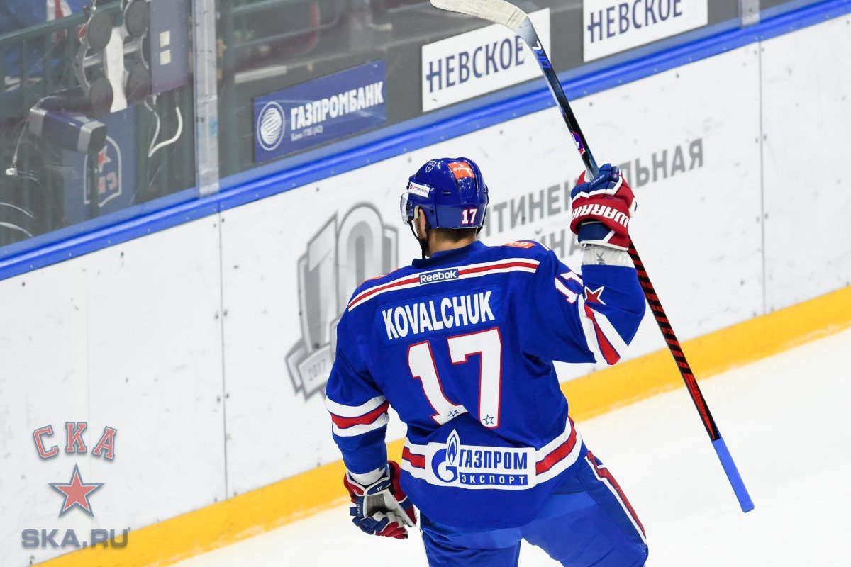 Ковальчук помог СКА одержать четвертую победу подряд