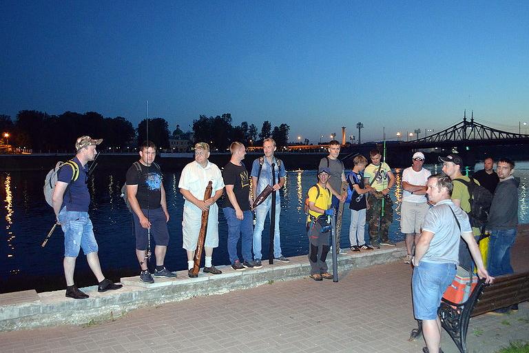 В День физкультурника в Твери поймали щук и окуней и отпустили