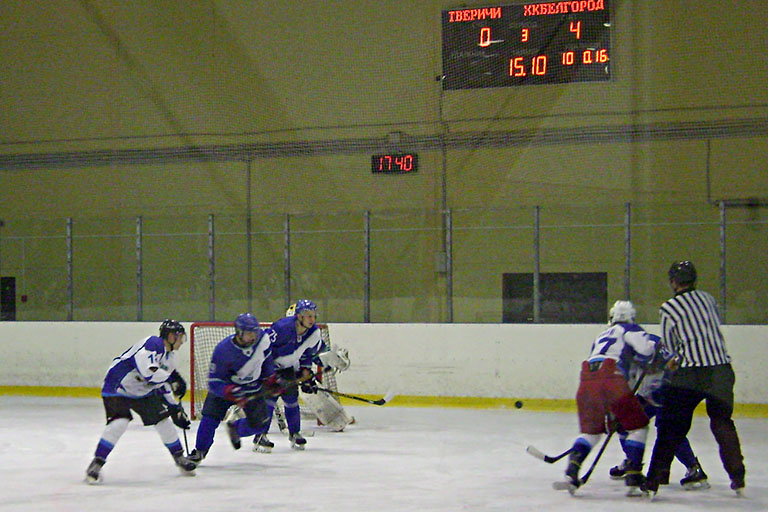 Тверские хоккеисты уступили гостям из Белгорода с крупным счетом