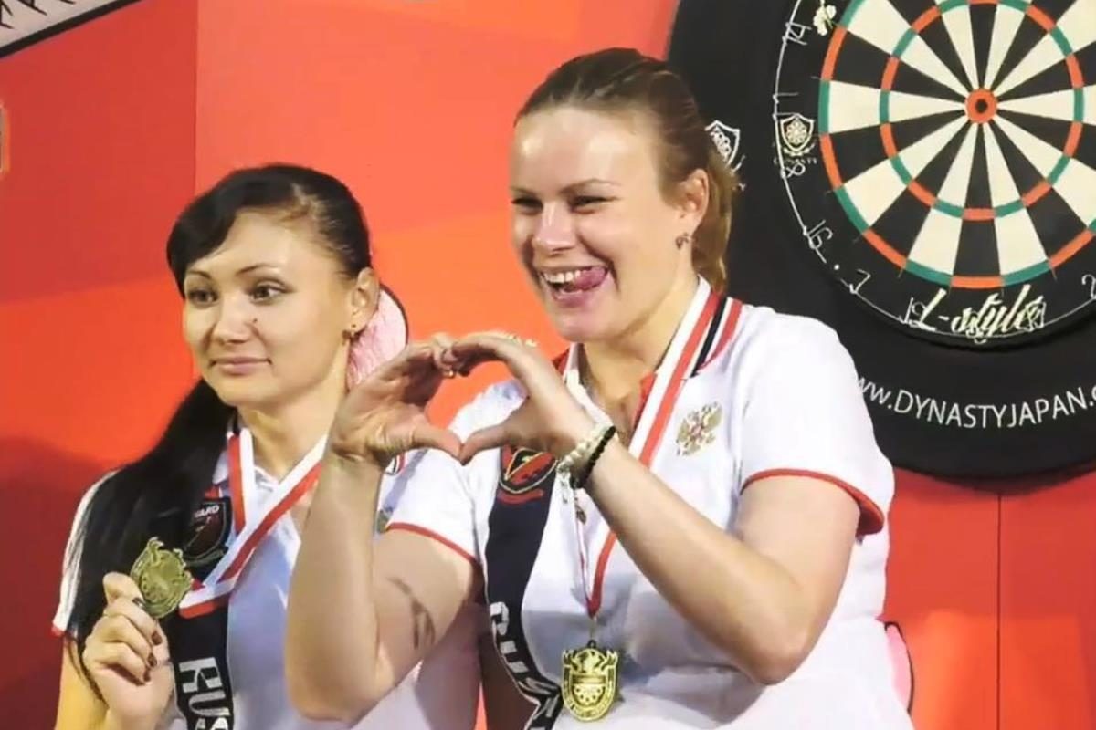 Анастасия Добромыслова – обладательница золота Кубка мира по дартсу