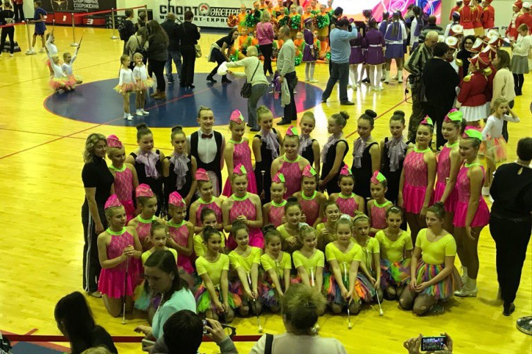 Кимрские мажоретки собрали большую коллекцию наград на международном турнире