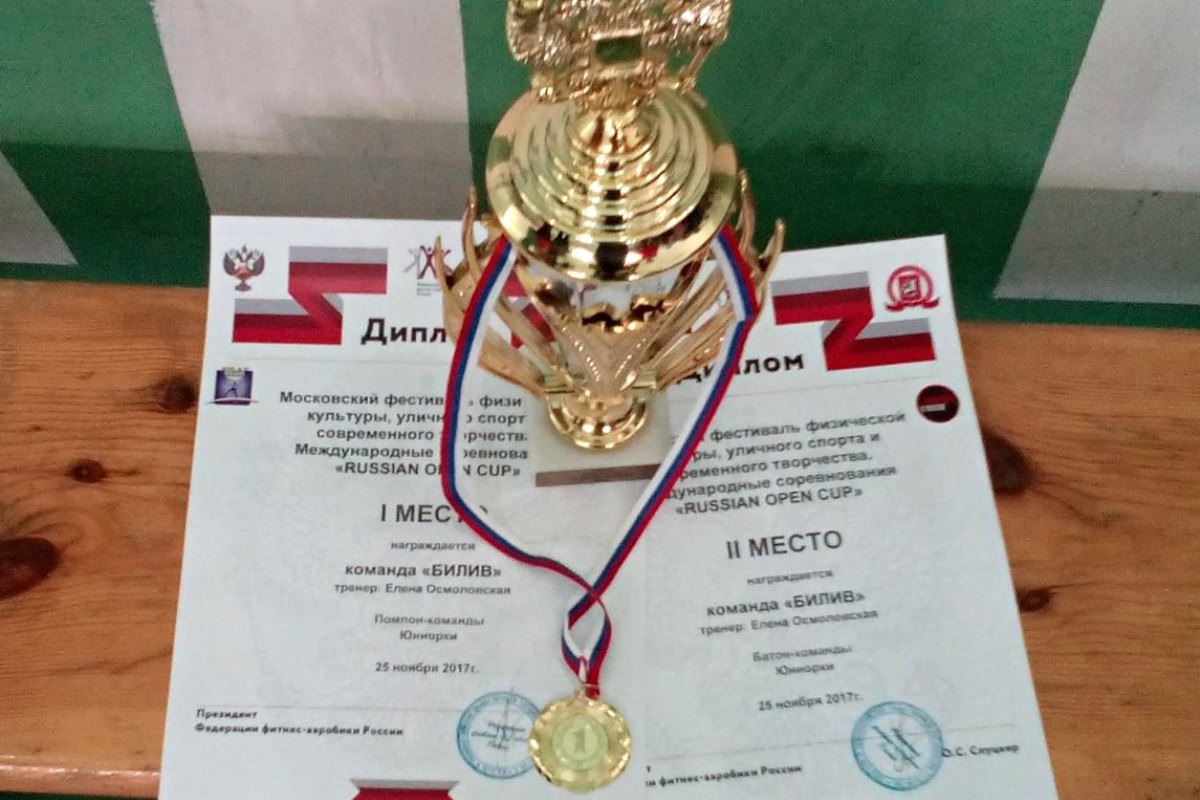 Кимрские мажоретки собрали большую коллекцию наград на международном турнире