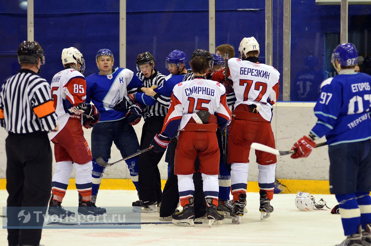 Массовая драка в матче «Тверичи» – «Локо-Юниор»
