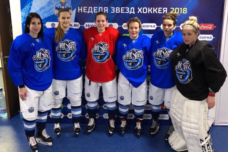 Хоккеистка из Тверской области сыграла в Матче Звезд ЖХЛ