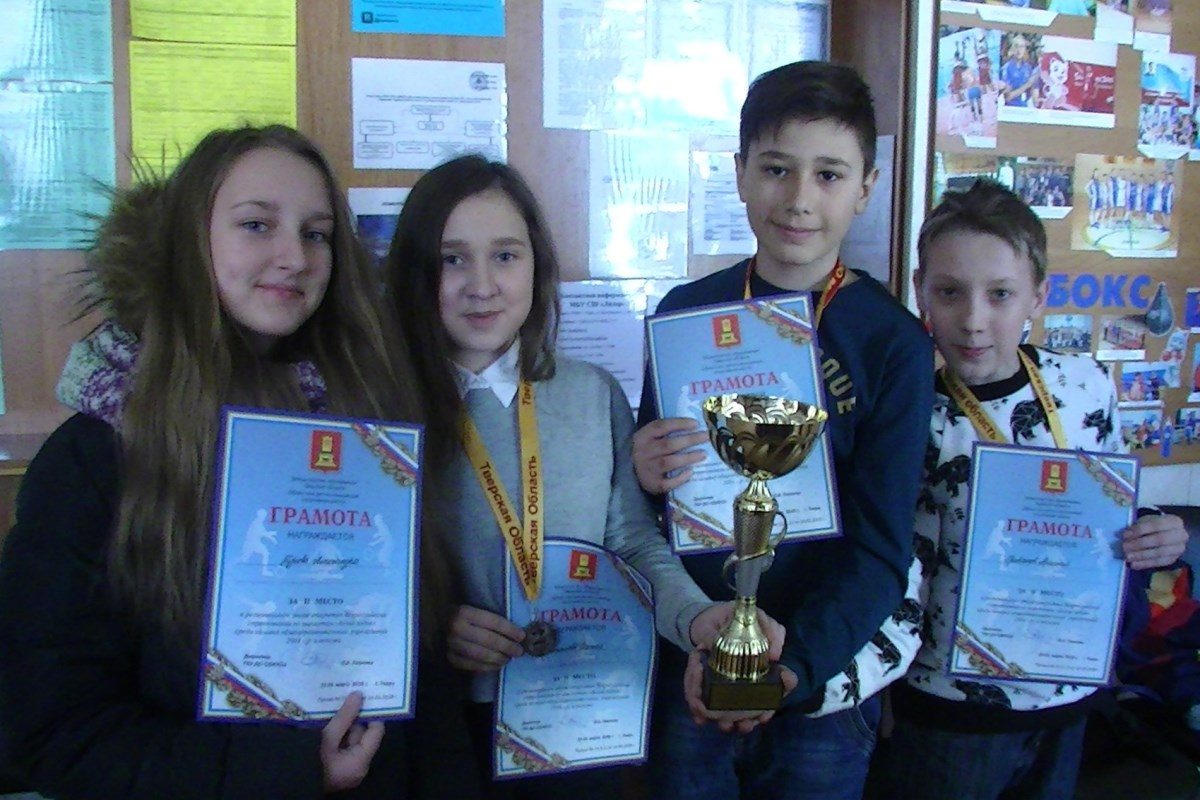 Команда тверской средней школы № 40 – лучшая в регионе по игре в шахматы