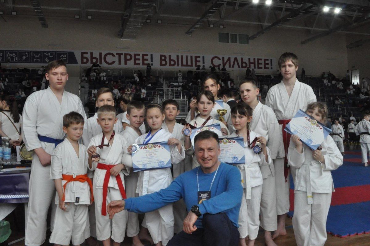 Число «13» стало счастливым: «Тверские Витязи» завоевали медали международного турнира по каратэ