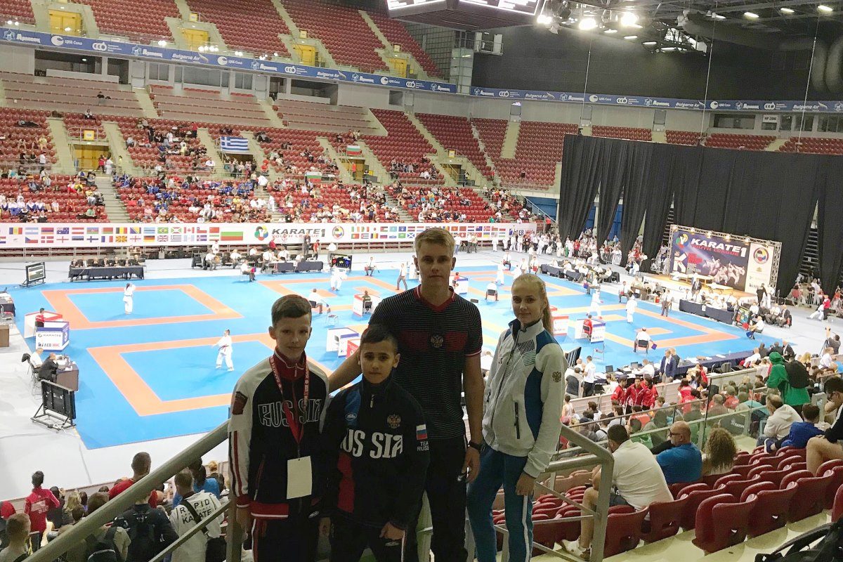 Каратисты Твери дебютировали на международном турнире в Софии