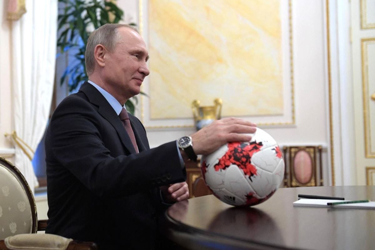 Опубликовано видеобращение Владимира Путина к открытию в России чемпионата мира по футболу