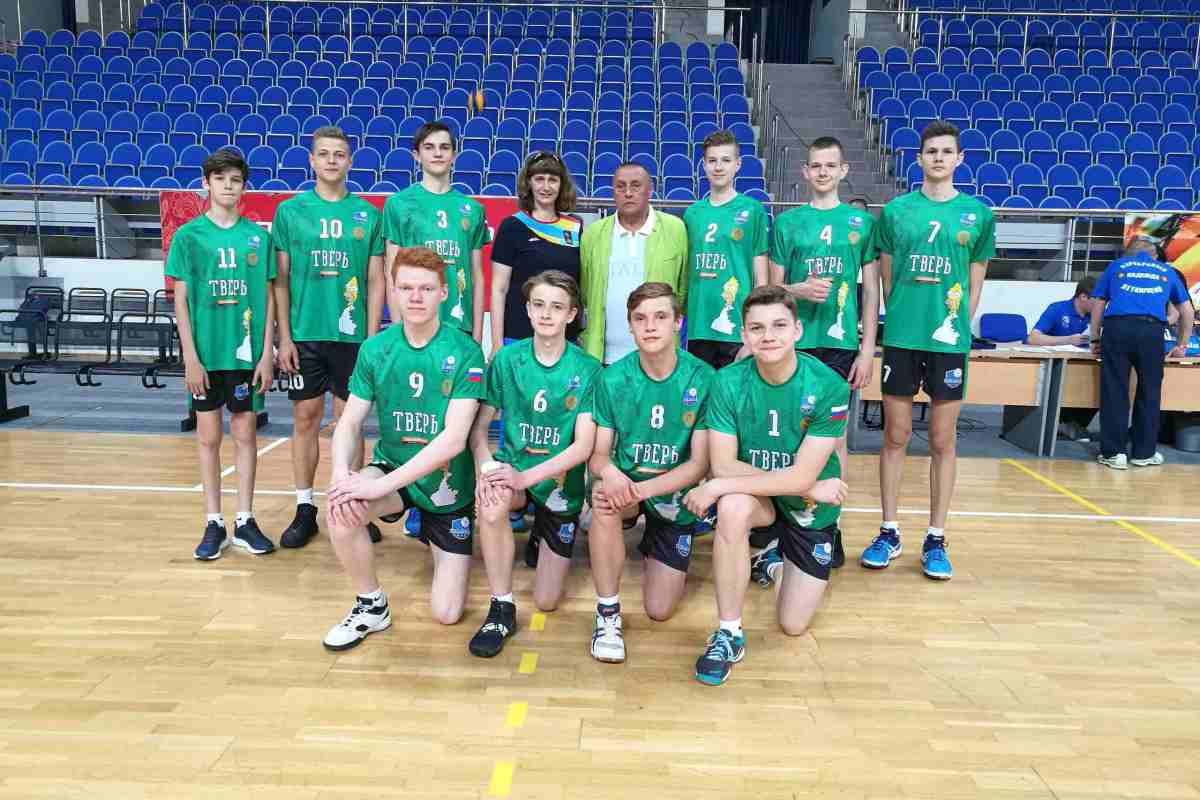 Тверские волейболисты вошли в ТОП-8 лучших команд России