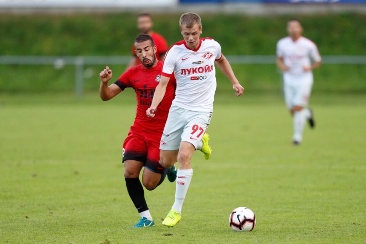 Тверской футболист дебютировал в основе московского «Спартака»