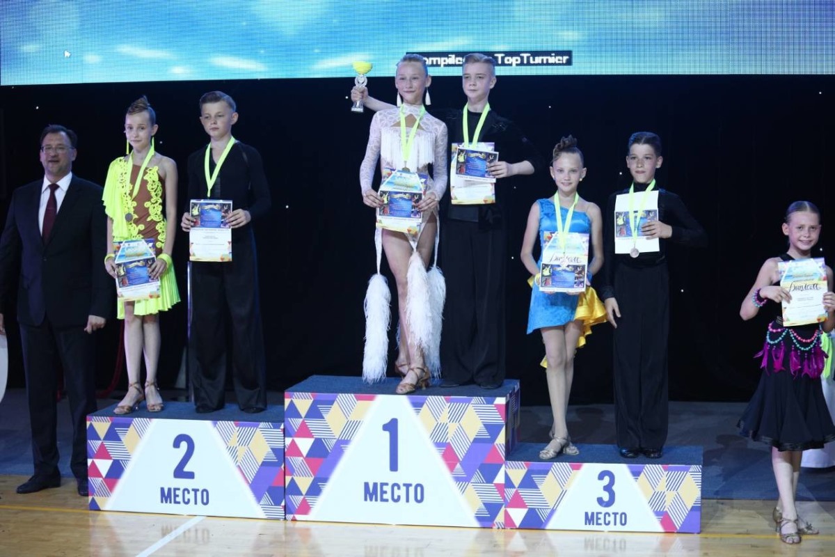Тверские танцоры Самарин и Тропина собрали полный комплект наград на международном турнире