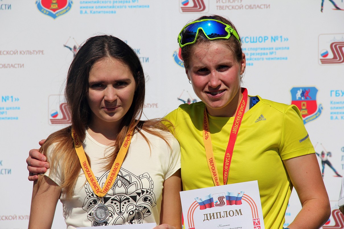 Алексей Соловьев и Ирина Микешина стали чемпионами Тверской области по лыжероллерам