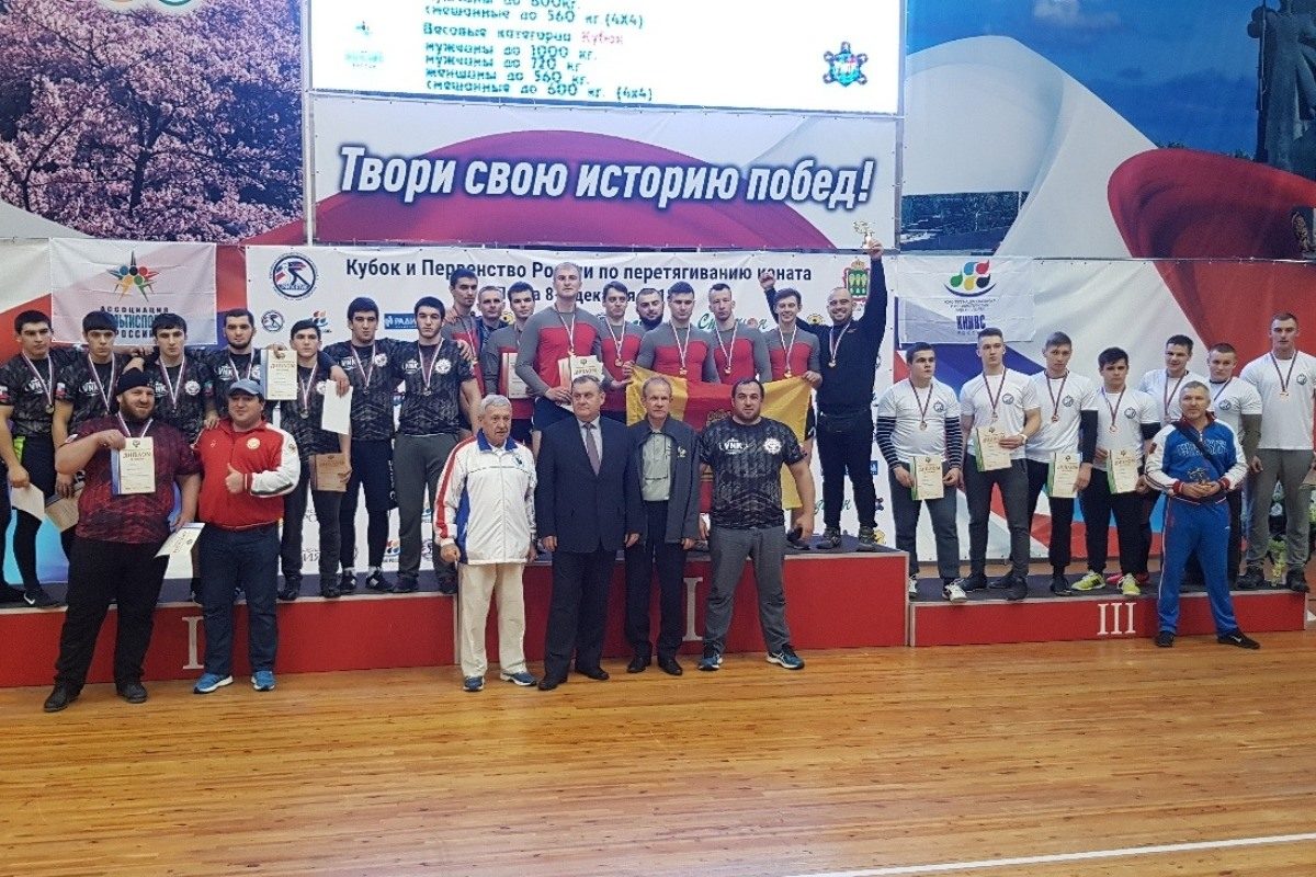 Тверские канатчики завоевали медали первенства и Кубка России