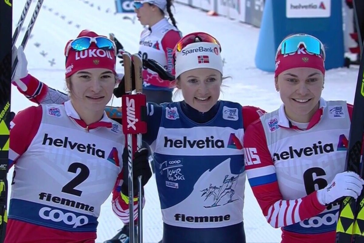Наталья Непряева продолжает творить историю российских лыжных гонок