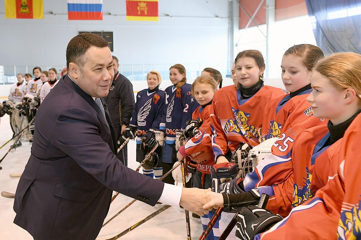 Губернатор Тверской области пожелал женской сборной России победы над командой Канады