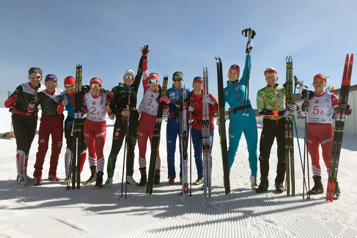 Наталья Непряева помогла лыжницам Подмосковья завоевать награды  чемпионата России