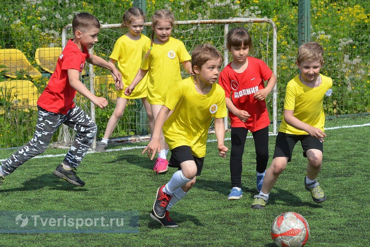 Малыши-чемпионы: в Твери определили лучшие команды детских садов по футболу