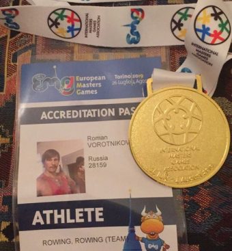 Президент тверской федерации гребного спорта стал чемпионом Европейских игр мастеров-2019