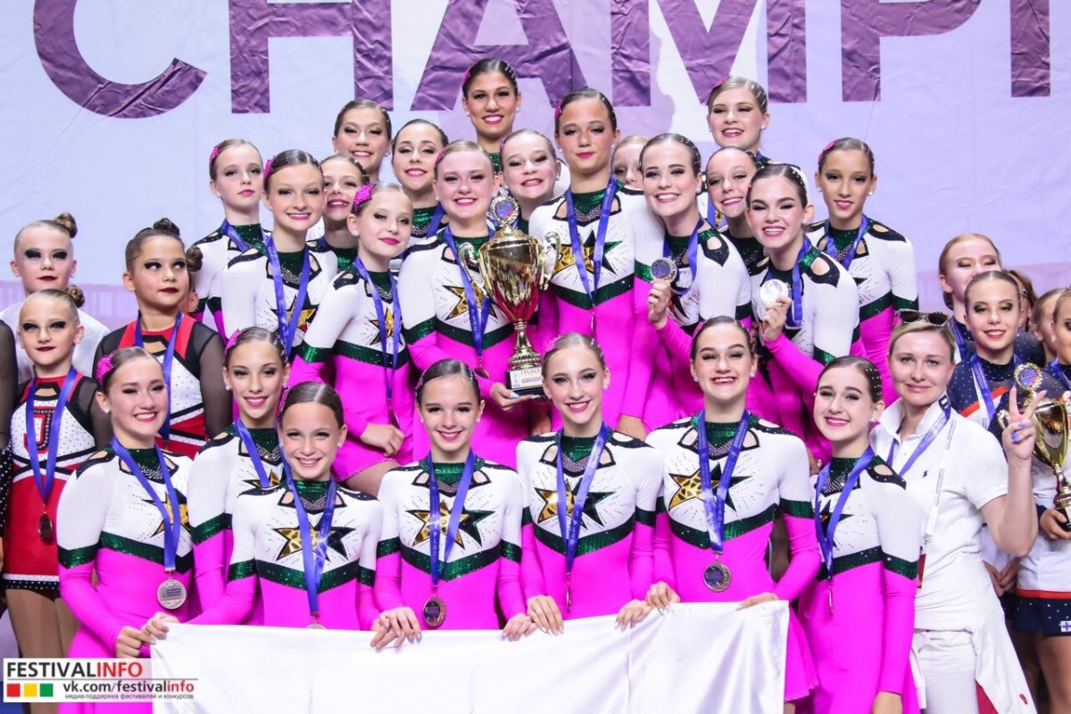 Тверские чирлидеры начали новый сезон с золота ЦФО