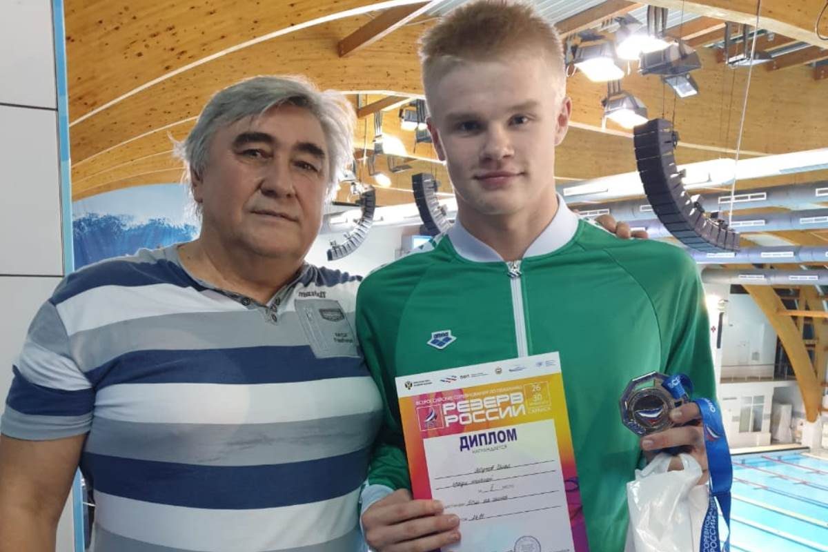 Тверской пловец покорил всероссийский пьедестал и обновил три рекорда области