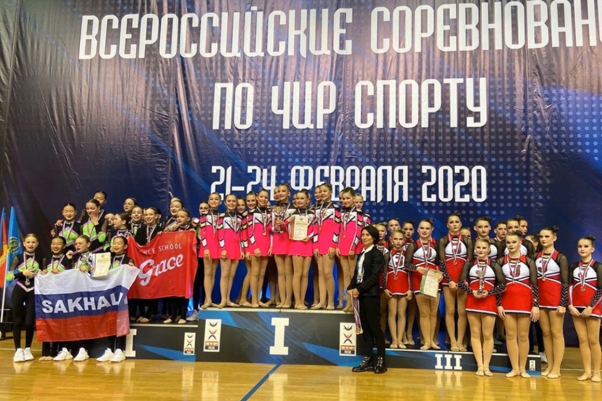 Тверские чирлидеры собрали коллекцию наград на чемпионате и первенстве России