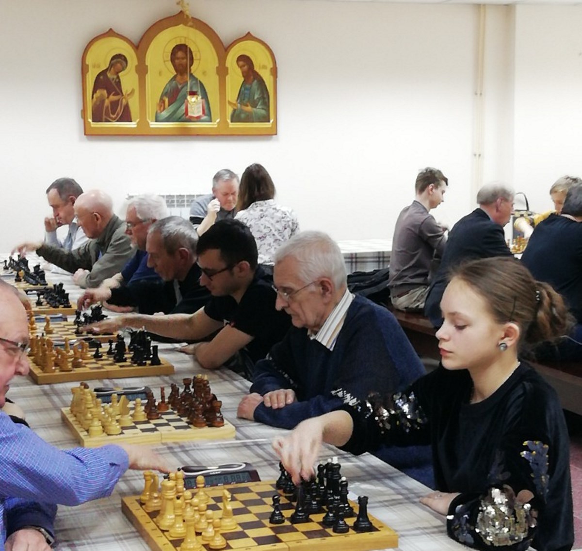 В тверском храме открылся шахматный клуб