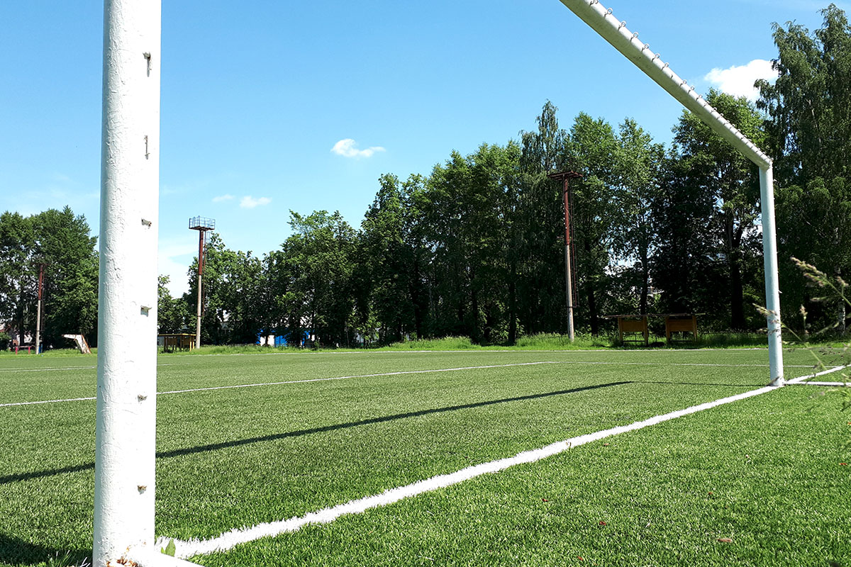 Реанимация стадиона: на «Вагжановке» появилось лучшее футбольное поле в Тверской области