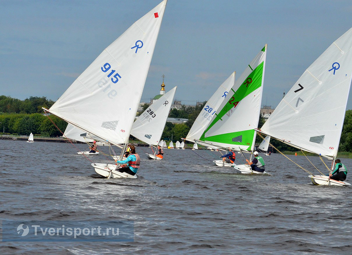 Юные яхтсмены Твери завоевали золото чемпионата области среди взрослых