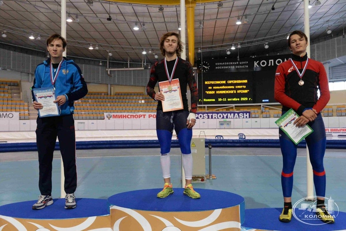 Тверской конькобежец завоевал золото всероссийских соревнований