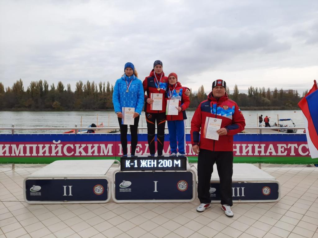 Тверские гребцы за один день завоевали на первенстве России полный комплект медалей