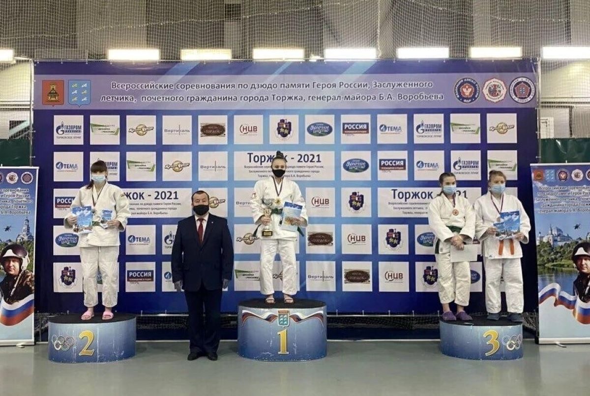 Тверские дзюдоисты в родных стенах завоевали шесть медалей всероссийского турнира