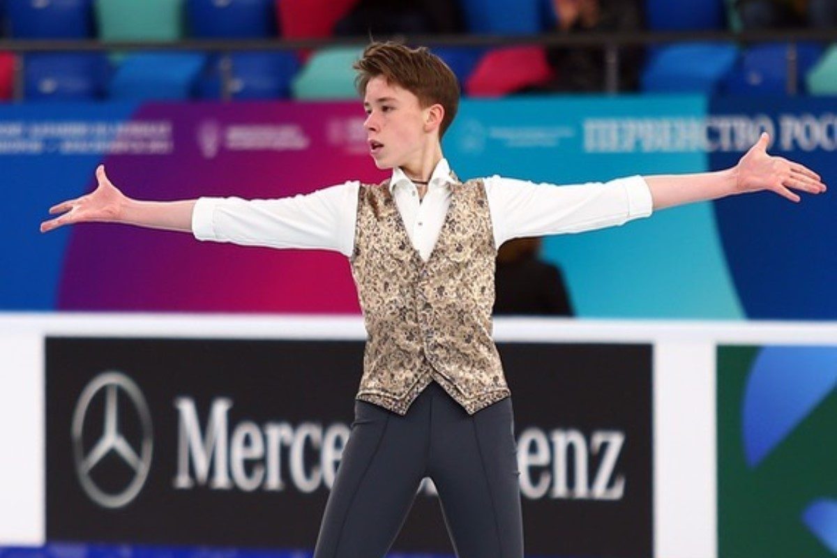 Фигурист из Твери поднялся на пьедестал юниорского чемпионата России