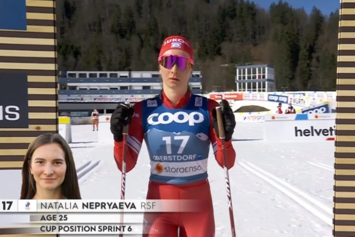 Наталья Непряева дошла до четвертьфинала в спринтерской гонке ЧМ-2021