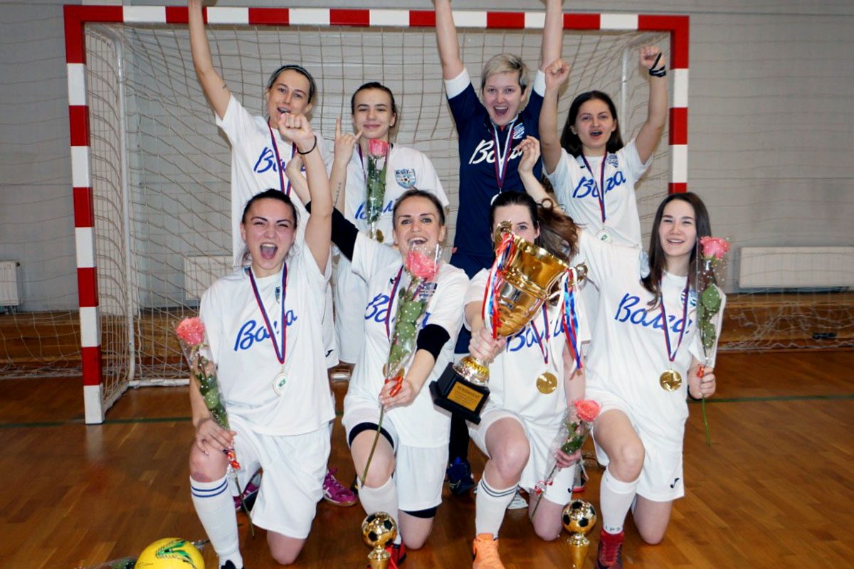 Девушки «СШОР-Волги» стали первыми чемпионками Тверской области по мини-футболу