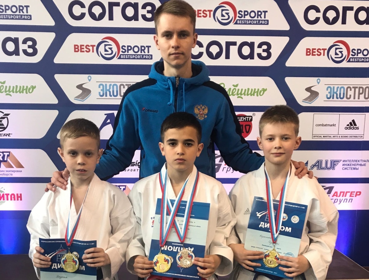 В ТОП-7: тверские каратисты завоевали четыре медали первенства России