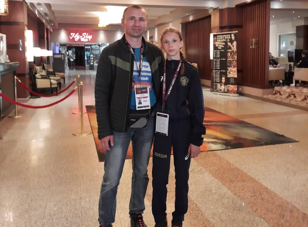 Феноменальная Анастасия Чилюшкина:  13-летняя девочка завоевала для Тверской области первое золото Европы по женской борьбе