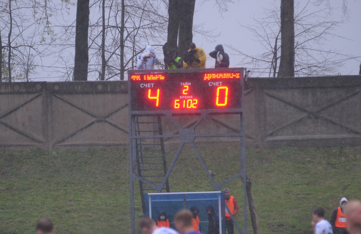 ФК «Тверь» накануне Дня Победы обыграл принципиального соперника