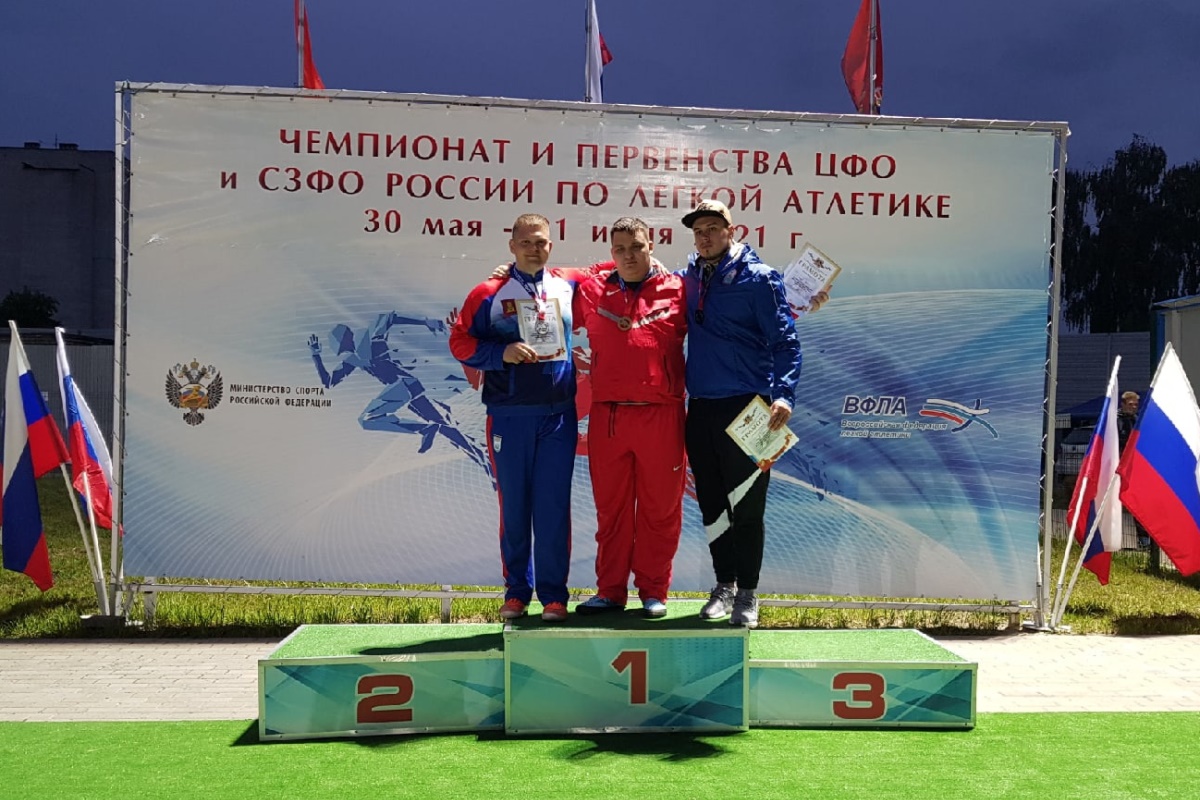 Легкоатлеты Тверской области завоевали шесть медалей первенства ЦФО