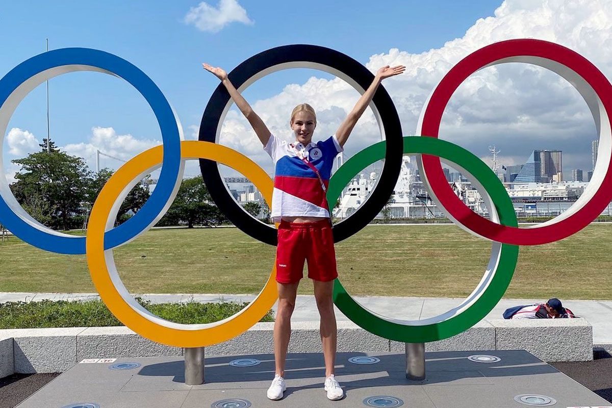 Дарья Клишина прилетела на Олимпиаду