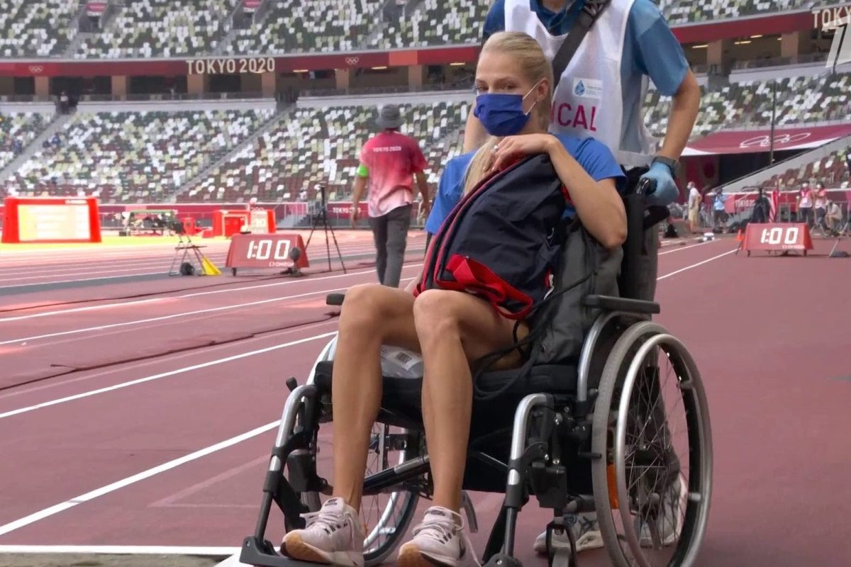 Олимпийская драма Дарьи Клишиной: тверская спортсменка завершила квалификационные прыжки Токио-2020 в инвалидной коляске