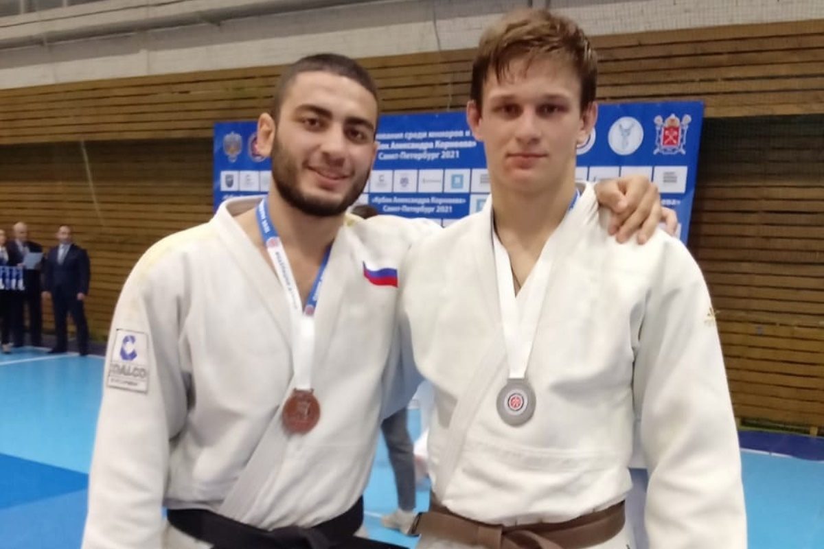 Тверской дзюдоист поднялся на пьедестал почета Кубка Корнеева в Санкт-Петербурге