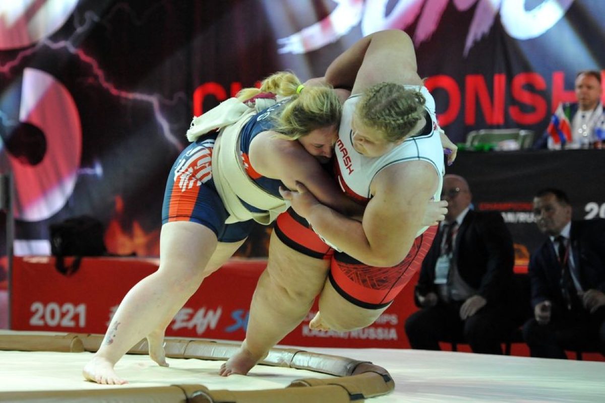 Тверская девушка поднялась на пьедестал российского этапа Кубка Европы по сумо