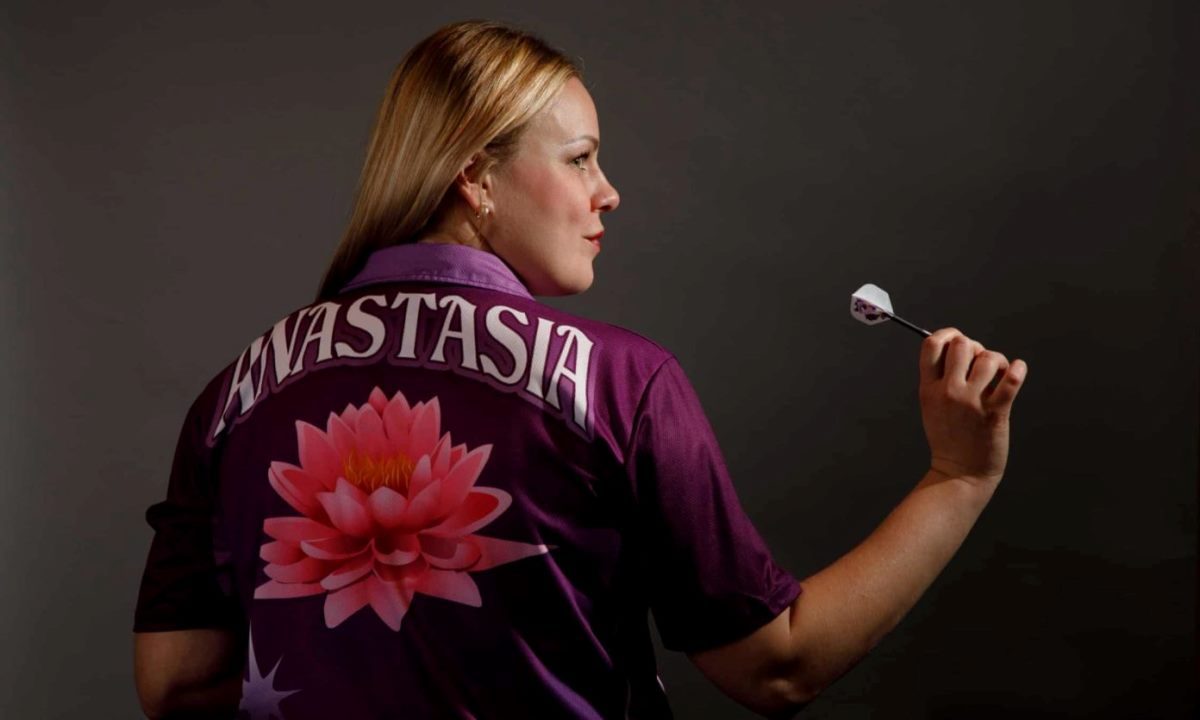 14 лет назад Анастасия Добромыслова завоевала для России первое золото чемпионата мира по дартс
