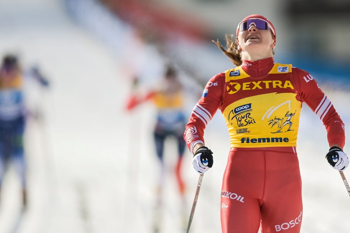 Привет Твери! Наталья Непряева одержала вторую победу в Тур де Ски 2021/22