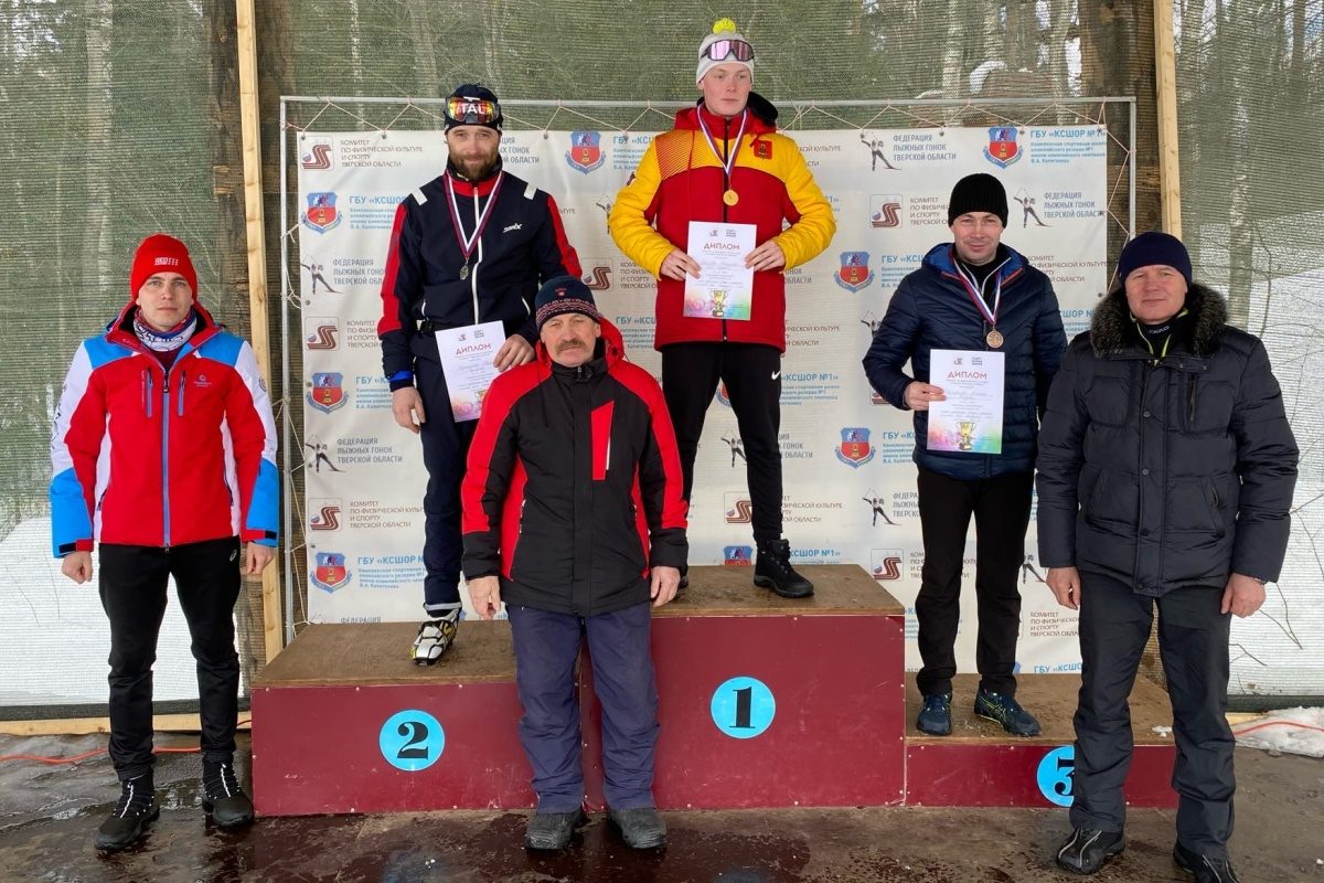 Кирилл Крылов стал триумфатором 2-го тура чемпионата Тверской области по лыжным гонкам