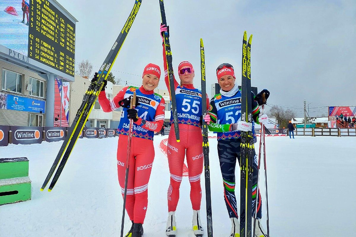 Наталья Непряева выиграла третье золото чемпионата России с явным преимуществом