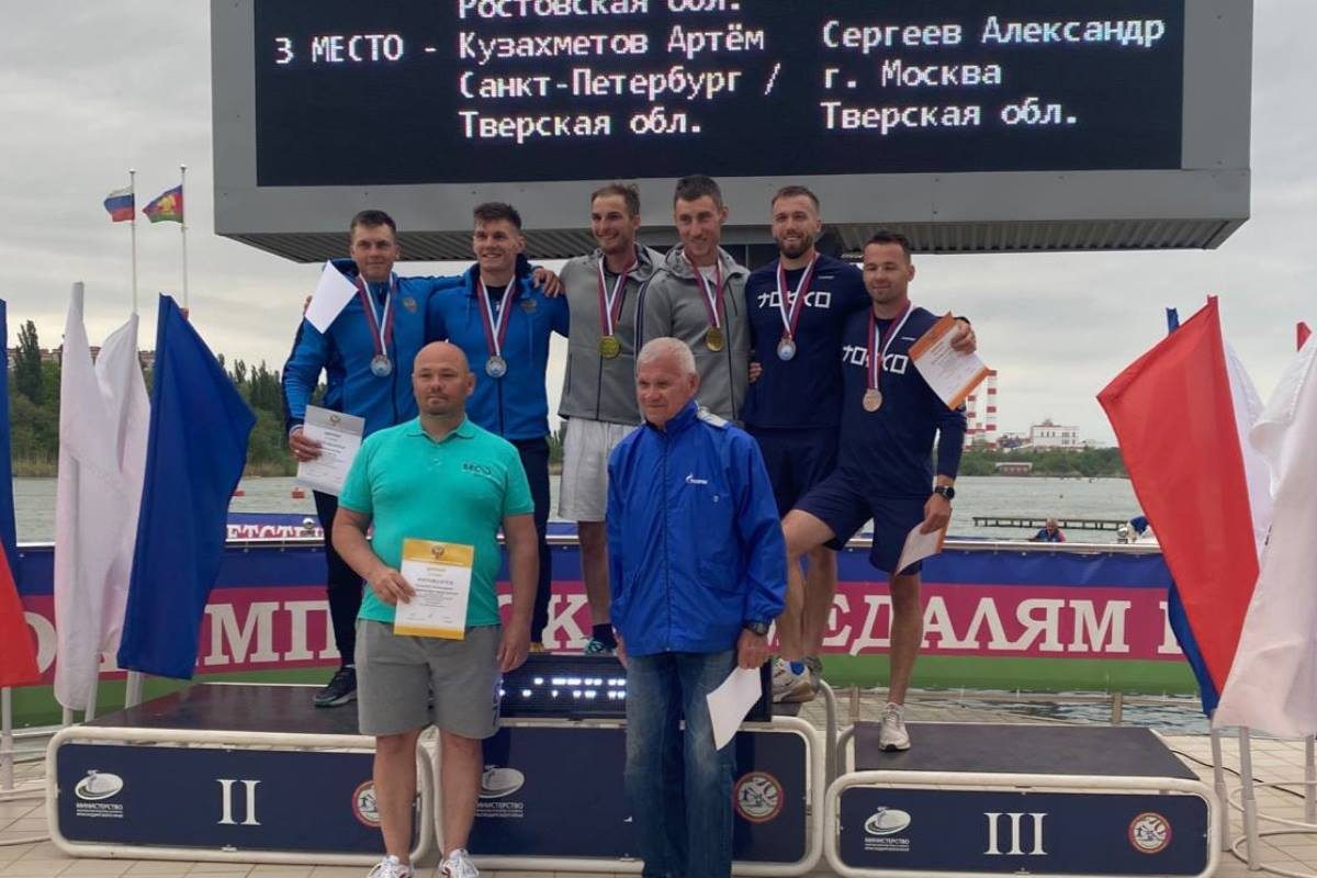 Тверские гребцы  в заключительный день Кубка России завоевали шесть медалей